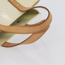 LOUIS VUITTON Monogram Vernis Reade PM Hand Bag Perle M91336 LV Auth ki6453-7