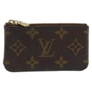 LOUIS VUITTON Monogram Pochette Cles Coin Purse M62650 LV Auth ki6454-13
