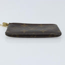 LOUIS VUITTON Monogram Pochette Cles Coin Purse M62650 LV Auth ki6454-6