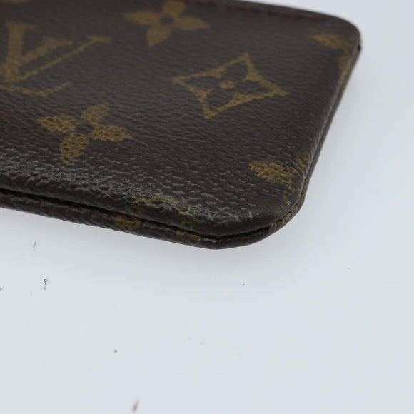LOUIS VUITTON Monogram Pochette Cles Coin Purse M62650 LV Auth ki6454