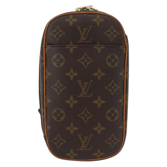 LOUIS VUITTON Monogram Pochette Gange Shoulder Bag M51870 LV Auth ki6458