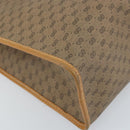 GUCCI Micro GG Supreme Tote Bag PVC Beige Gold Auth ki6459-11
