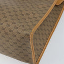 GUCCI Micro GG Supreme Tote Bag PVC Beige Gold Auth ki6459-12