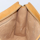 GUCCI Micro GG Supreme Tote Bag PVC Beige Gold Auth ki6459-18