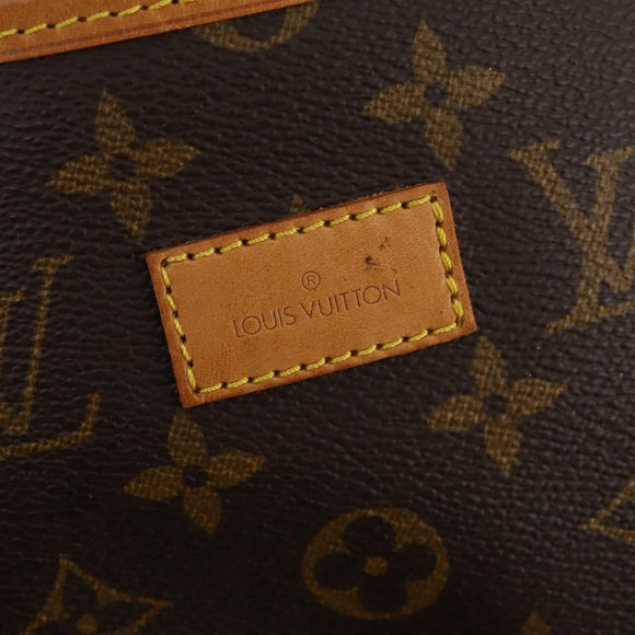 LOUIS VUITTON Monogram Saumur 35 Shoulder Bag M42254 LV Auth ki6465