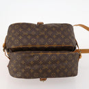 LOUIS VUITTON Monogram Saumur 35 Shoulder Bag M42254 LV Auth ki6465-5