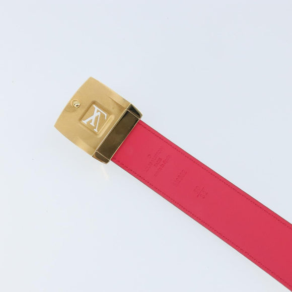 LOUIS VUITTON Monogram Multicolor Ceinture Carre Gürtel Weiß LV Auth ki6477