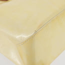 LOUIS VUITTON Monogram Vernis Reade PM Hand Bag Perle M91336 LV Auth ki6479-9