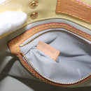 LOUIS VUITTON Monogram Vernis Reade PM Hand Bag Perle M91336 LV Auth ki6479-12