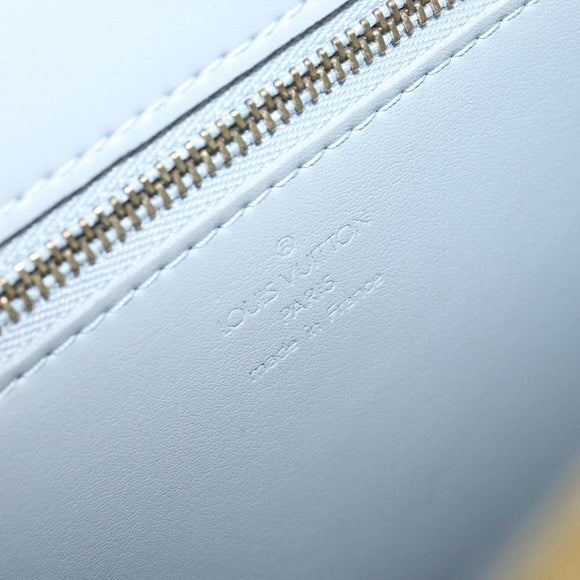LOUIS VUITTON Monogram Vernis Christie GM Shoulder Bag Gris M91148 Auth ki6480