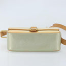 LOUIS VUITTON Monogram Vernis Christie GM Shoulder Bag Gris M91148 Auth ki6480-9