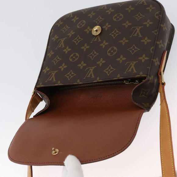 LOUIS VUITTON Monogram Saint Cloud GM Shoulder Bag M51242 LV Auth ki6481
