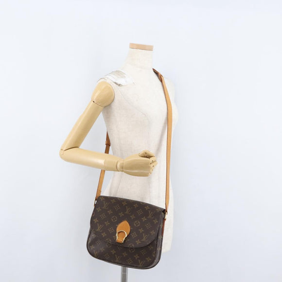 LOUIS VUITTON Monogram Saint Cloud GM Shoulder Bag M51242 LV Auth ki6481