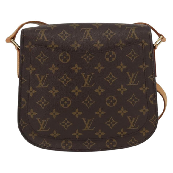 LOUIS VUITTON Monogram Saint Cloud GM Shoulder Bag M51242 LV Auth ki6481