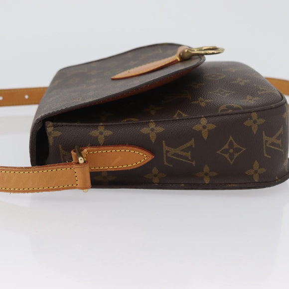 LOUIS VUITTON Monogram Saint Cloud GM Shoulder Bag M51242 LV Auth ki6481