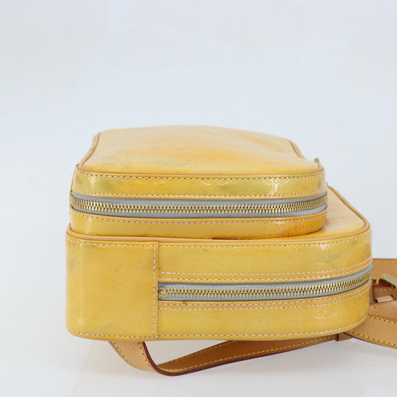 LOUIS VUITTON Monogram Vernis Marley Backpack Gris M91038 LV Auth ki6483