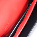 LOEWE Shoulder Bag Leather Red Gold Auth ki6486-20
