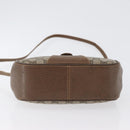 GUCCI Web Sherry Line GG Supreme Bag PVC Beige Gold 66 02 024 Auth ki6488-10