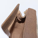 GUCCI Web Sherry Line GG Supreme Bag PVC Beige Gold 66 02 024 Auth ki6488-18