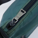 PRADA Shoulder Bag Nylon Blue Silver Auth ki6494-8