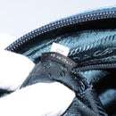 PRADA Shoulder Bag Nylon Blue Silver Auth ki6494-11