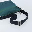 PRADA Shoulder Bag Nylon Blue Silver Auth ki6494-7