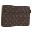 LOUIS VUITTON Monogram Pochette Homme Clutch Bag M51795 LV Auth ki6498-1