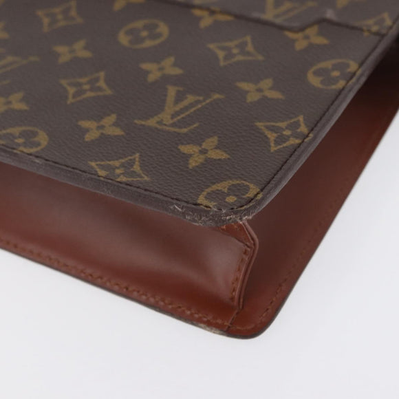 LOUIS VUITTON Monogram Pochette Homme Clutch Bag M51795 LV Auth ki6498
