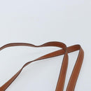 CELINE Macadam Canvas Tote Bag PVC Leather Brown Gold Auth ki6506-8