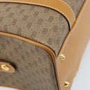 GUCCI Micro GG Supreme Mini Boston Bag PVC Beige Gold 000 39 0158 Auth ki6510-16