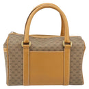 GUCCI Micro GG Supreme Mini Boston Bag PVC Beige Gold 000 39 0158 Auth ki6510-13