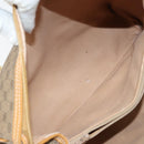 GUCCI Micro GG Supreme Mini Boston Bag PVC Beige Gold 000 39 0158 Auth ki6510-23
