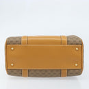 GUCCI Micro GG Supreme Mini Boston Bag PVC Beige Gold 000 39 0158 Auth ki6510-5