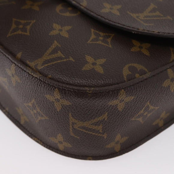 LOUIS VUITTON Monogram Saint Cloud GM Shoulder Bag M51242 LV Auth ki6512