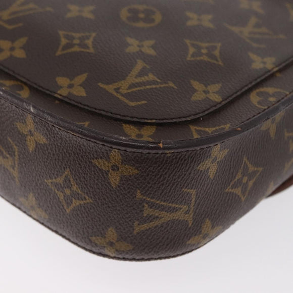 LOUIS VUITTON Monogram Saint Cloud GM Shoulder Bag M51242 LV Auth ki6512