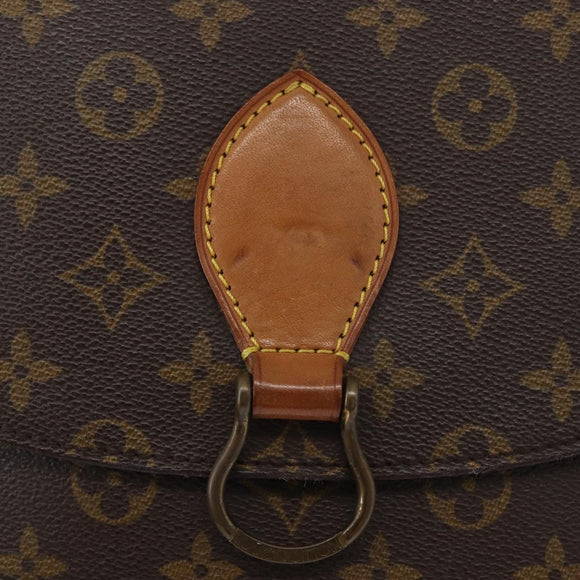 LOUIS VUITTON Monogram Saint Cloud GM Shoulder Bag M51242 LV Auth ki6512