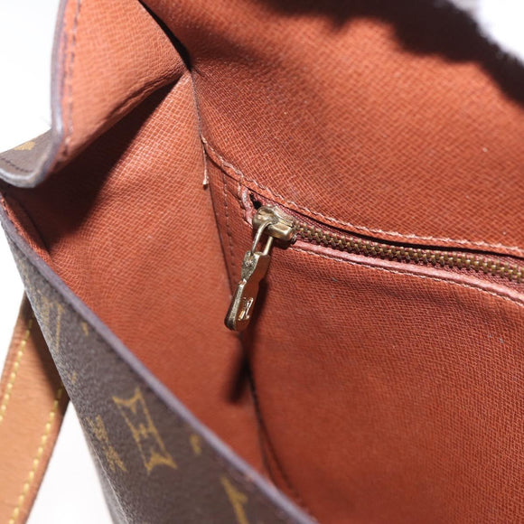 LOUIS VUITTON Monogram Saint Cloud GM Shoulder Bag M51242 LV Auth ki6512
