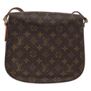 LOUIS VUITTON Monogram Saint Cloud GM Shoulder Bag M51242 LV Auth ki6512-2