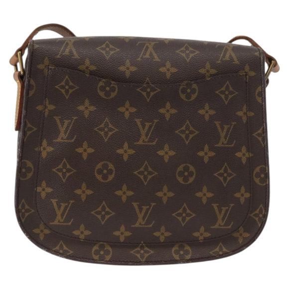 LOUIS VUITTON Monogram Saint Cloud GM Shoulder Bag M51242 LV Auth ki6512