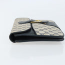 GUCCI GG Supreme Clutch Bag PVC Navy Gold 904 02 025 Auth ki6514-4