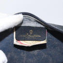 GUCCI Sherry Line GG Supreme Shoulder Bag PVC Navy Gold 98 02 004 Auth ki6519-20