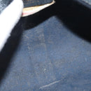 GUCCI Sherry Line GG Supreme Shoulder Bag PVC Navy Gold 98 02 004 Auth ki6519-10