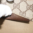 GUCCI GG Supreme Tote Bag PVC Beige 41 02 109 Auth ki6523-12