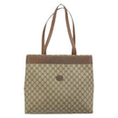 GUCCI GG Supreme Tote Bag PVC Beige 41 02 109 Auth ki6523-13