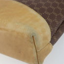 GUCCI Micro GG Supreme Shoulder Bag PVC Brown Gold Auth ki6524-10