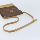 GUCCI Micro GG Supreme Shoulder Bag PVC Brown Gold Auth ki6524-7