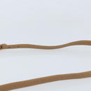 GUCCI Micro GG Supreme Shoulder Bag PVC Brown Gold Auth ki6524-8