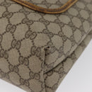 GUCCI GG Supreme Web Sherry Line Tote Bag PVC Beige Red 39 02 003 Auth ki6528-15