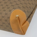 GUCCI Micro GG Supreme Tote Bag PVC Beige Gold 002 58 0054 Auth ki6529-9