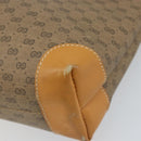 GUCCI Micro GG Supreme Tote Bag PVC Beige Gold 002 58 0054 Auth ki6529-15